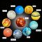 Solar System Ball Puzzle Toy Educational Squeeze And Bouncy Planet Model For Kids 0