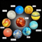 Solar System Ball Puzzle Toy Educational Squeeze And Bouncy Planet Model For Kids 0