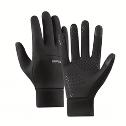 windproof winter gloves for running cycling and outdoor activities