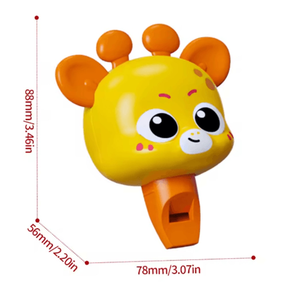 Interactive Giraffe Suction Cup Toy Multifunctional Sensory Learning And Motor Skills Development T 1