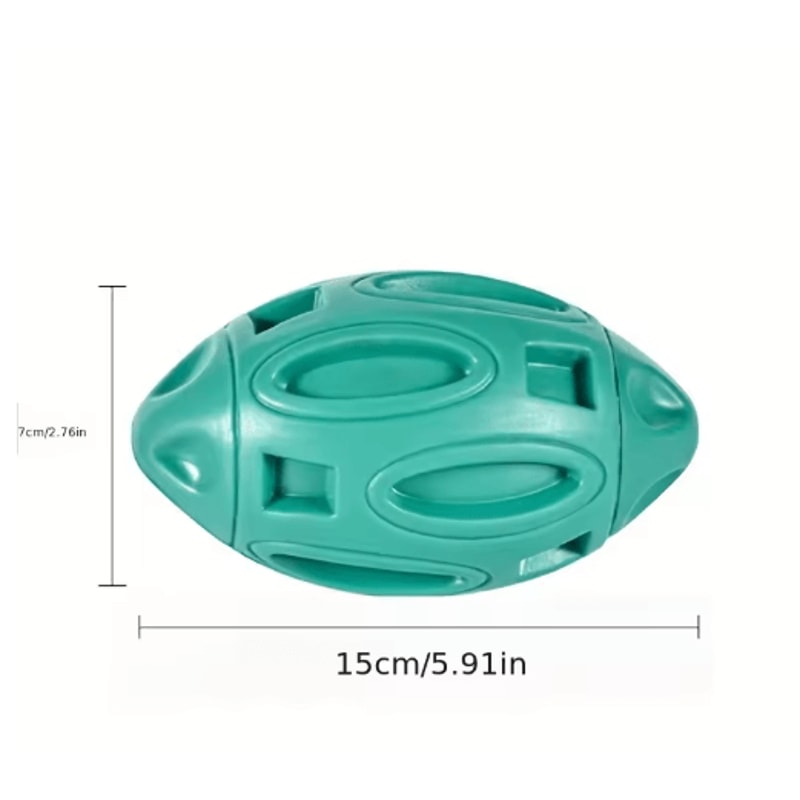 Durable Squeezing Rubber Dog Ball For Aggressive Chewers With Sound 2