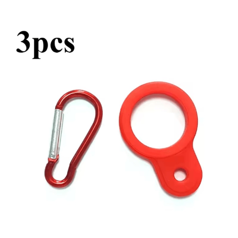 Portable Water Bottle Handle Buckle Set For Outdoor Sports 3Piece 5