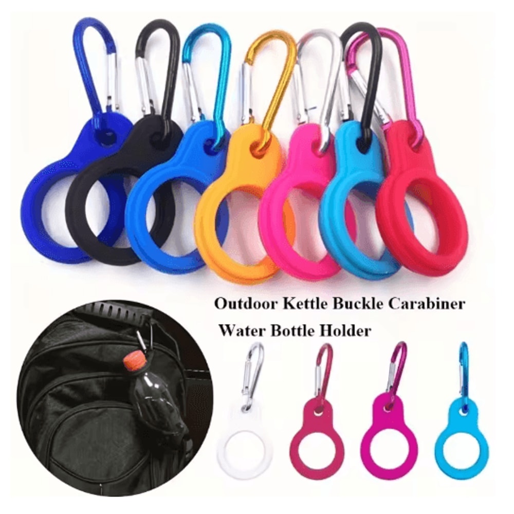 Portable Water Bottle Handle Buckle Set For Outdoor Sports 3Piece 8