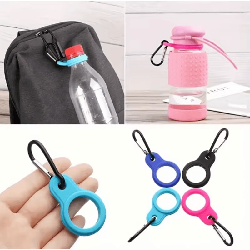 Portable Water Bottle Handle Buckle Set For Outdoor Sports 3Piece 9