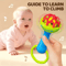 Baby Rattle Toys 0 To 12 Months Newborn Sensory Grasp Hand Bell Animal Toys 5