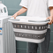 Collapsible Oval Laundry Basket With Handles Space Saving Washing Tub 1