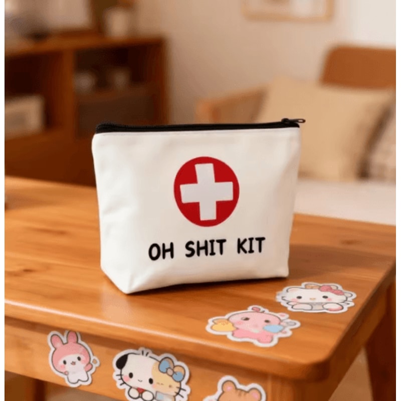 Canvas OH SHIT KIT Emergency First Aid And Travel Pouch 6