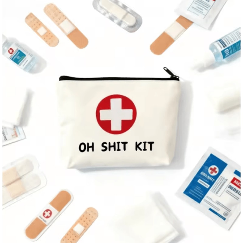 Canvas OH SHIT KIT Emergency First Aid And Travel Pouch 0