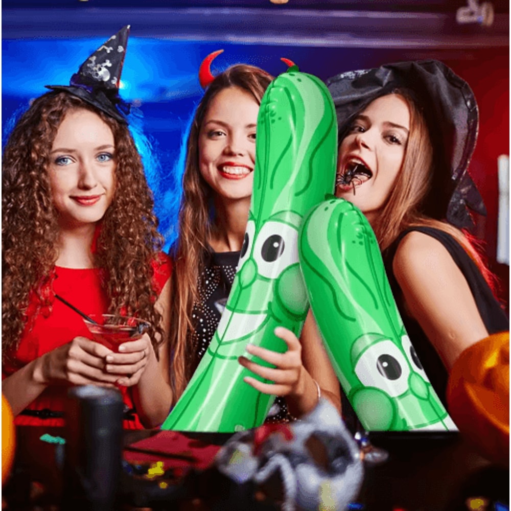 Inflatable Cucumber Pool Float Playful PVC Party Inflatable 3