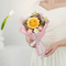 Handmade Crochet Sunflower Bouquet Bright Artificial Flowers For Lasting Joy 1 To 2 Pcs 7