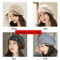 Wool Knitted Hat Autumn And Winter Warm Pile Up Beanie For Middle Aged And Elderly 2