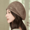 Wool Knitted Hat Autumn And Winter Warm Pile Up Beanie For Middle Aged And Elderly 6