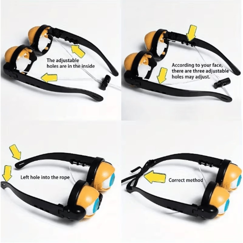 Funny Novelty Glasses Toys Plastic Prank Glasses For Parties And Gifts 6