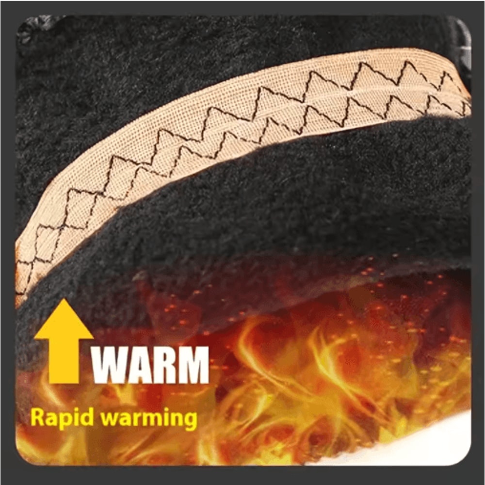 Winter Warm Gloves AntiSlip Touchscreen Full Finger Cycling Sports Gloves 3