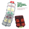 Portable Folding Pill Case Compact Medicine Organizer For Daily And Travel Use 0