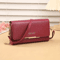 Fashionable RFID Crossbody Bag Mobile Phone Bag Card Wallet Coin Purse In One 6