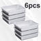 6 Piece Stainless Steel Food Storage Container Set Large Capacity Kitchen Essentials 1