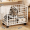 Metal Rolling Storage Basket With Wheels Multi Purpose Home Organizer 2