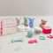 Childrens Play House Scene Toy Set With Teddy Bear And Pet Bathroom Accessories 7
