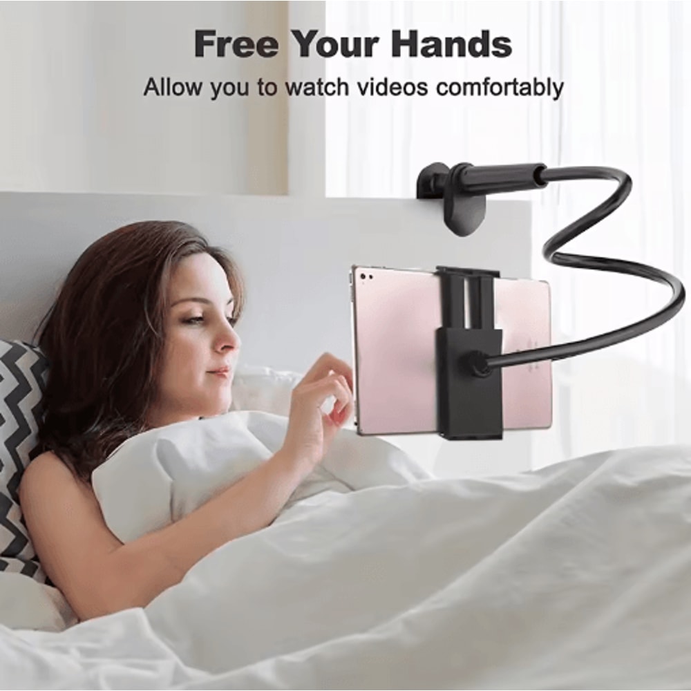 Lazy Bedside Desktop Phone And Tablet Stand Adjustable Holder For IPhone IPad And More 0