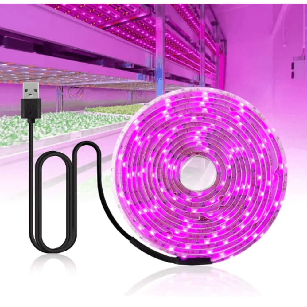 LED Grow Light Strip Full Spectrum USB Phyto Lamp For Indoor Plants Hydroponics 0