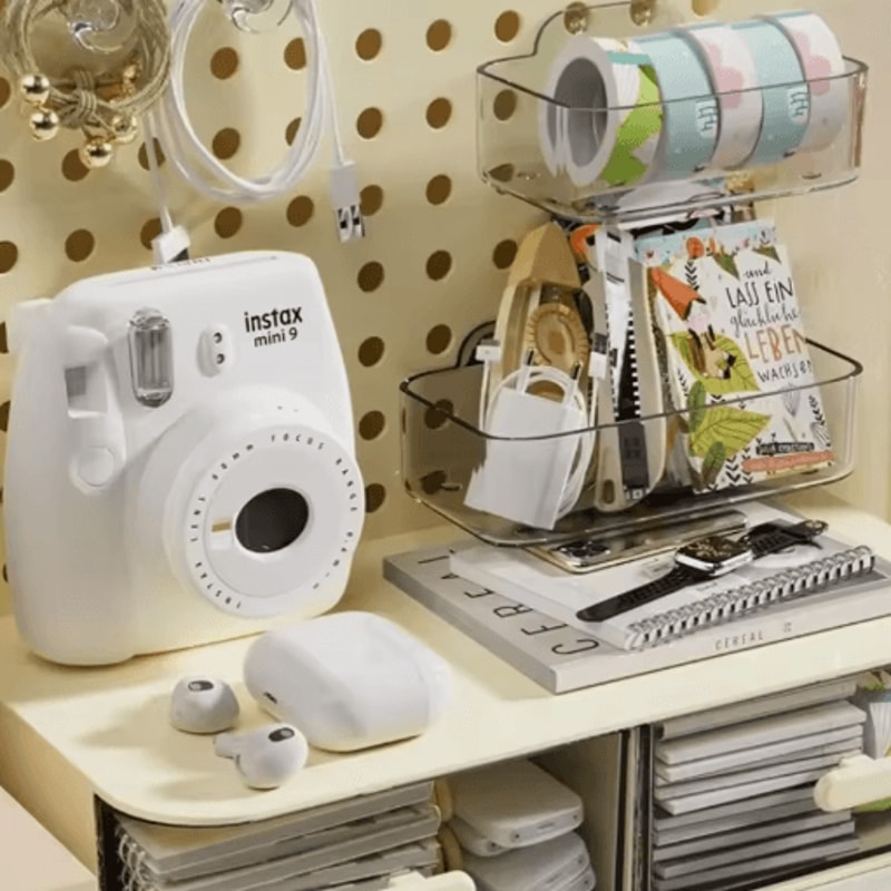 Desktop Perforated Board Storage Box Modular Desk Organizer And Pen Holder 4