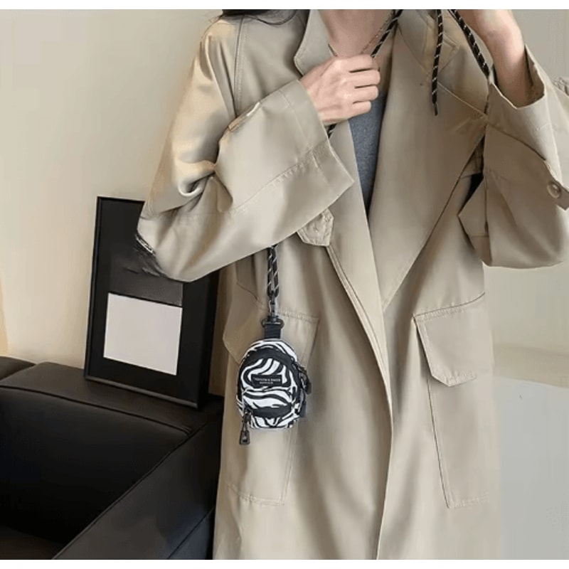 Ladies Fashion Coin Purse Shoulder Bag Compact Organizer For Daily Commuting 9