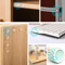 SelfAdhesive Clear Silicone Door Stop Bumpers Furniture Protection Pads 100300 Pcs 6