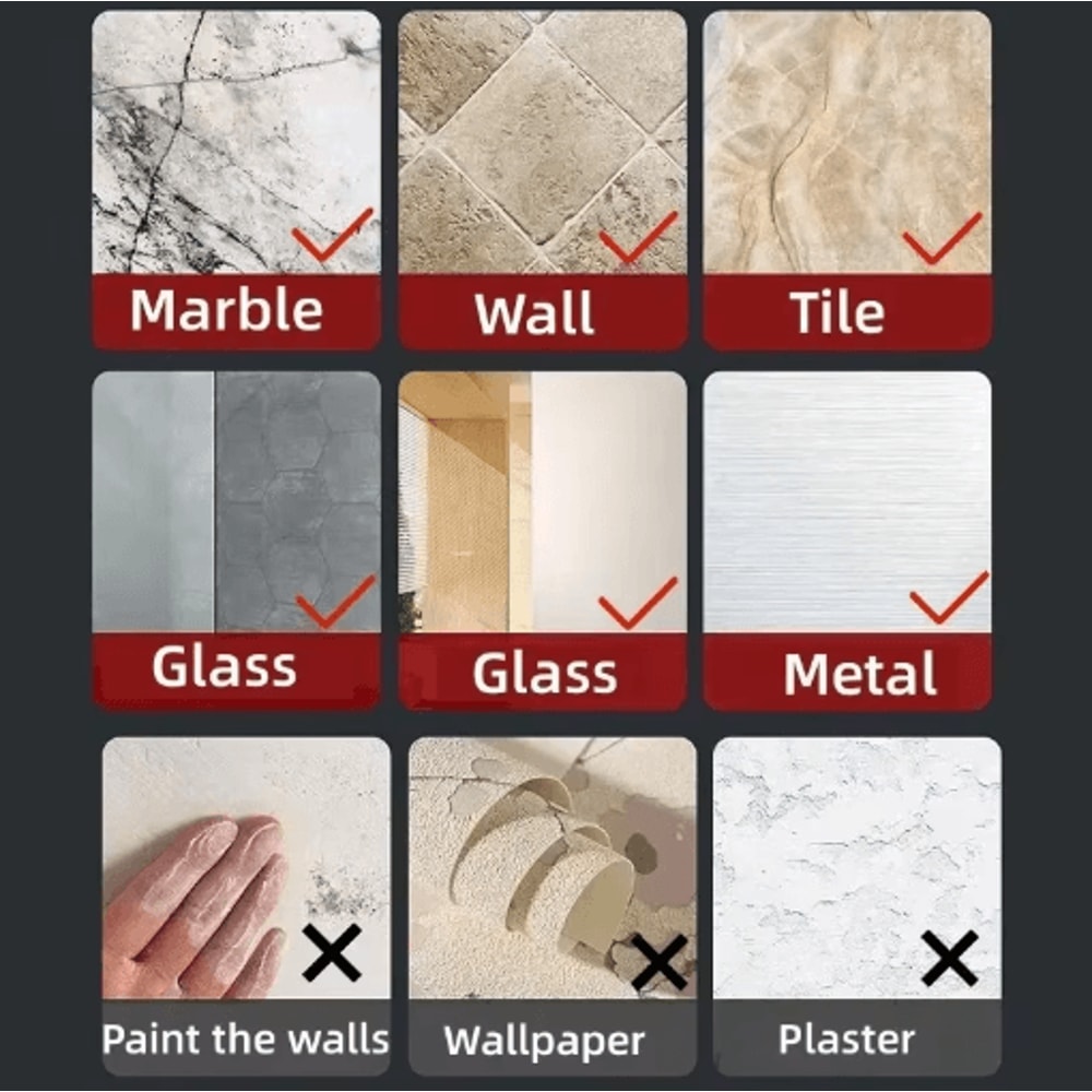 Stainless Steel Kitchen Sponge Holder SelfAdhesive Sink Drying Rack 15 Pcs 6