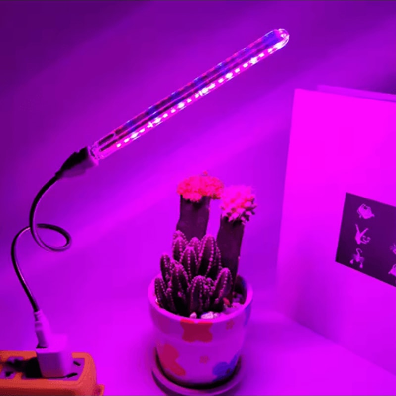 VnnZzo LED Full Spectrum USB Grow Light Flexible Plant Growth Lamp 6