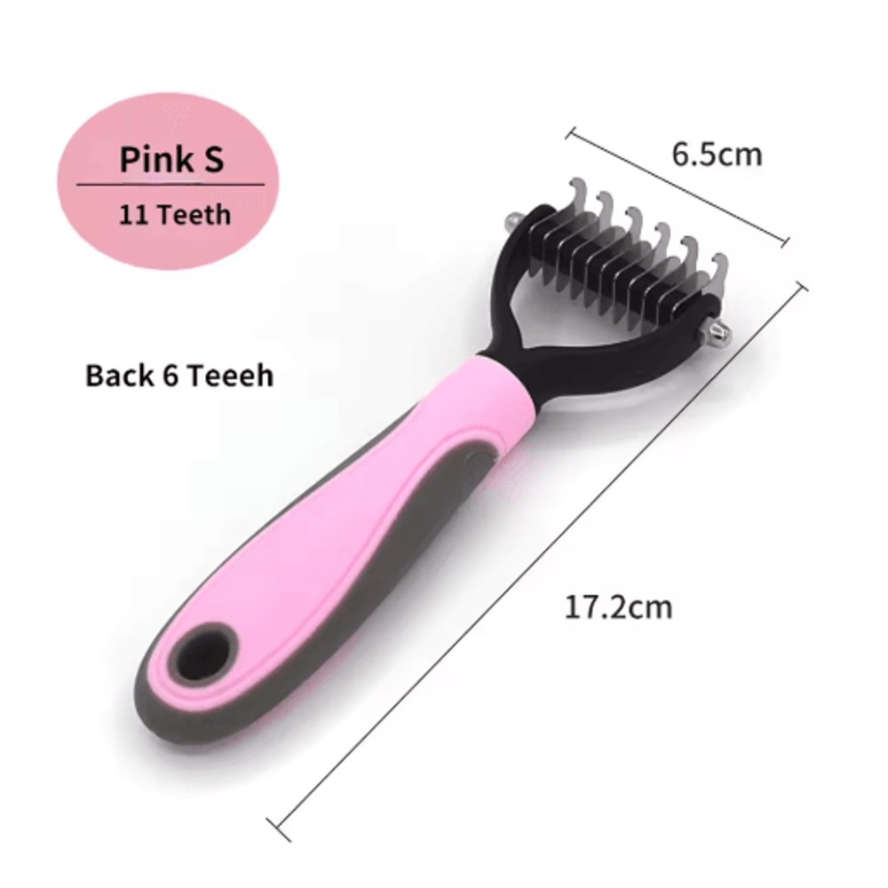 Professional Pet Deshedding Brush Fur Knot Cutter Grooming Comb For Dogs Cats 13