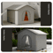 Waterproof Outdoor Pet House Warm Foldable Sleeping Cave For Cats Small Dogs 5