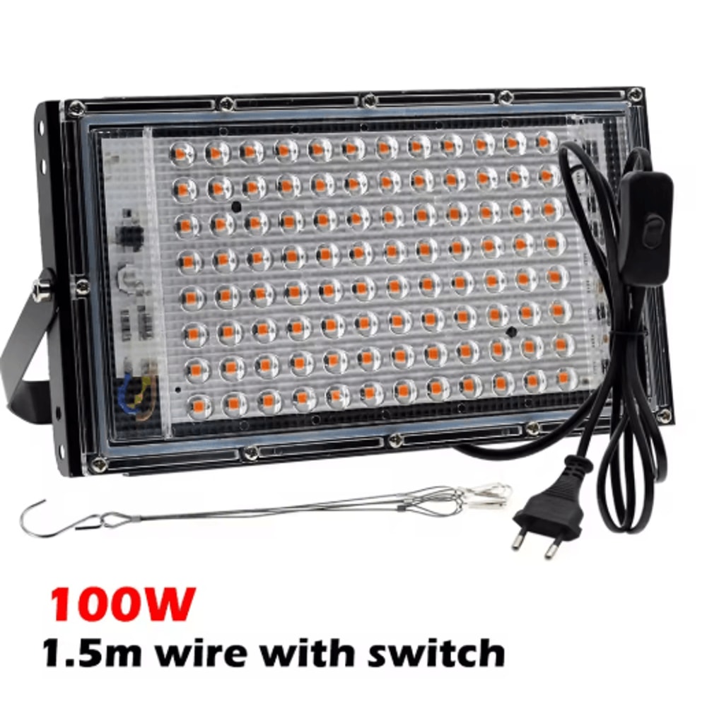 Full Spectrum LED Phyto Lamp For Indoor Plants 50W 100W 300W Grow Light 3