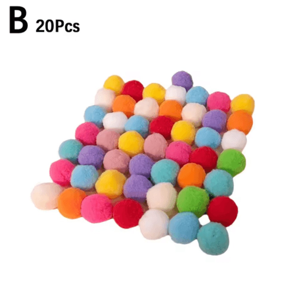 Interactive Cat Launch Toy Mini Shooting Launcher With Plush Ball For Kitten Training 1