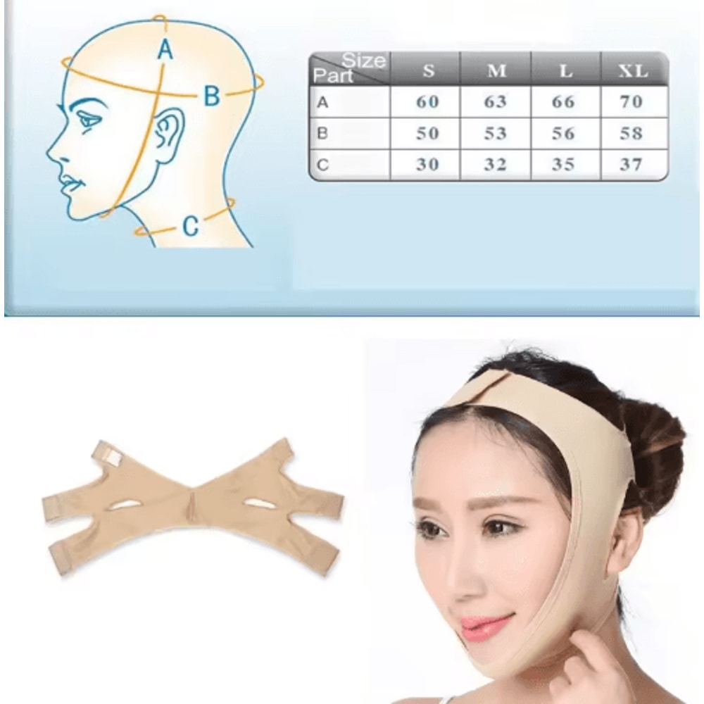 Breathable VFace Slimming Bandage Elastic V Line Shaper Facial Lift Tool 7