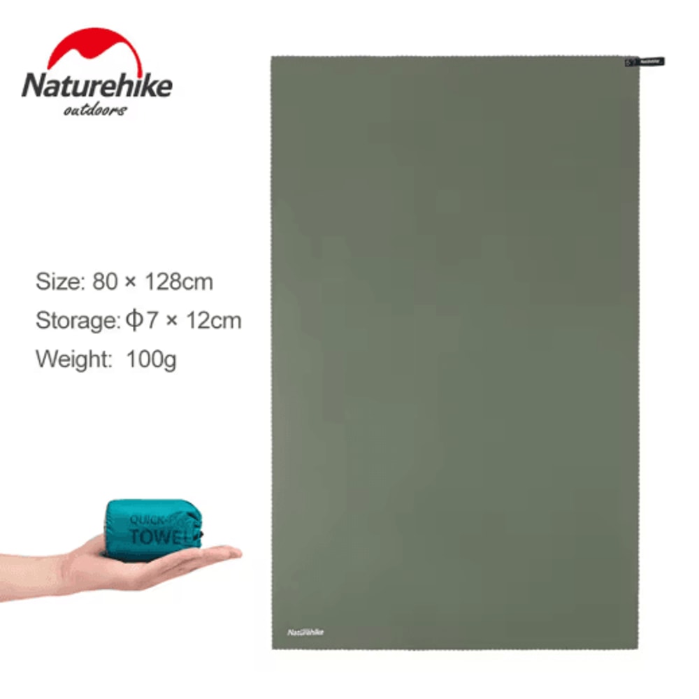 Naturehike QuickDrying Absorbent Travel Bath Towel Compact Outdoor Gym Essential 1