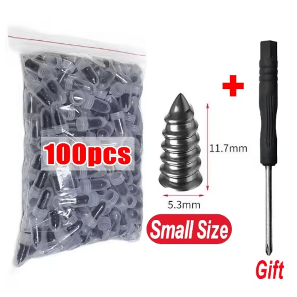 Universal Tubeless Tire Repair Kit GlueFree Vacuum Plug Set For Cars Motorcycles 2