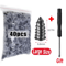 Universal Tubeless Tire Repair Kit GlueFree Vacuum Plug Set For Cars Motorcycles 3