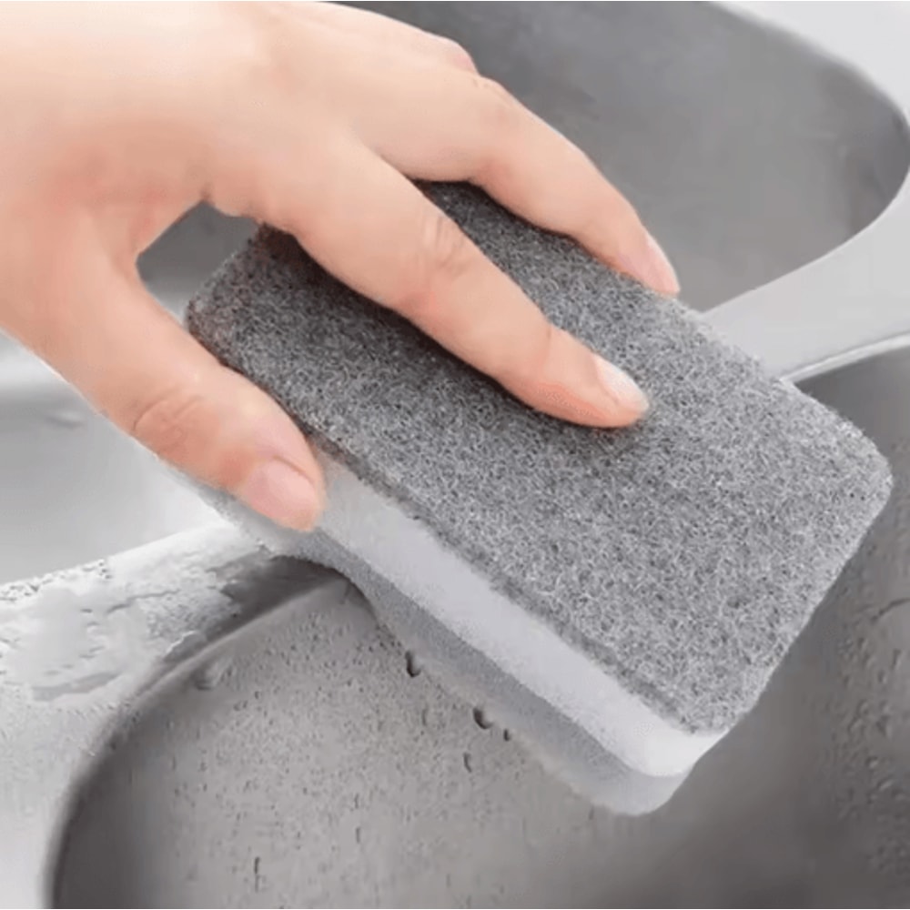 Magic ThreeLayer Cleaning Sponges Reusable Dishwashing Scouring Pads 8
