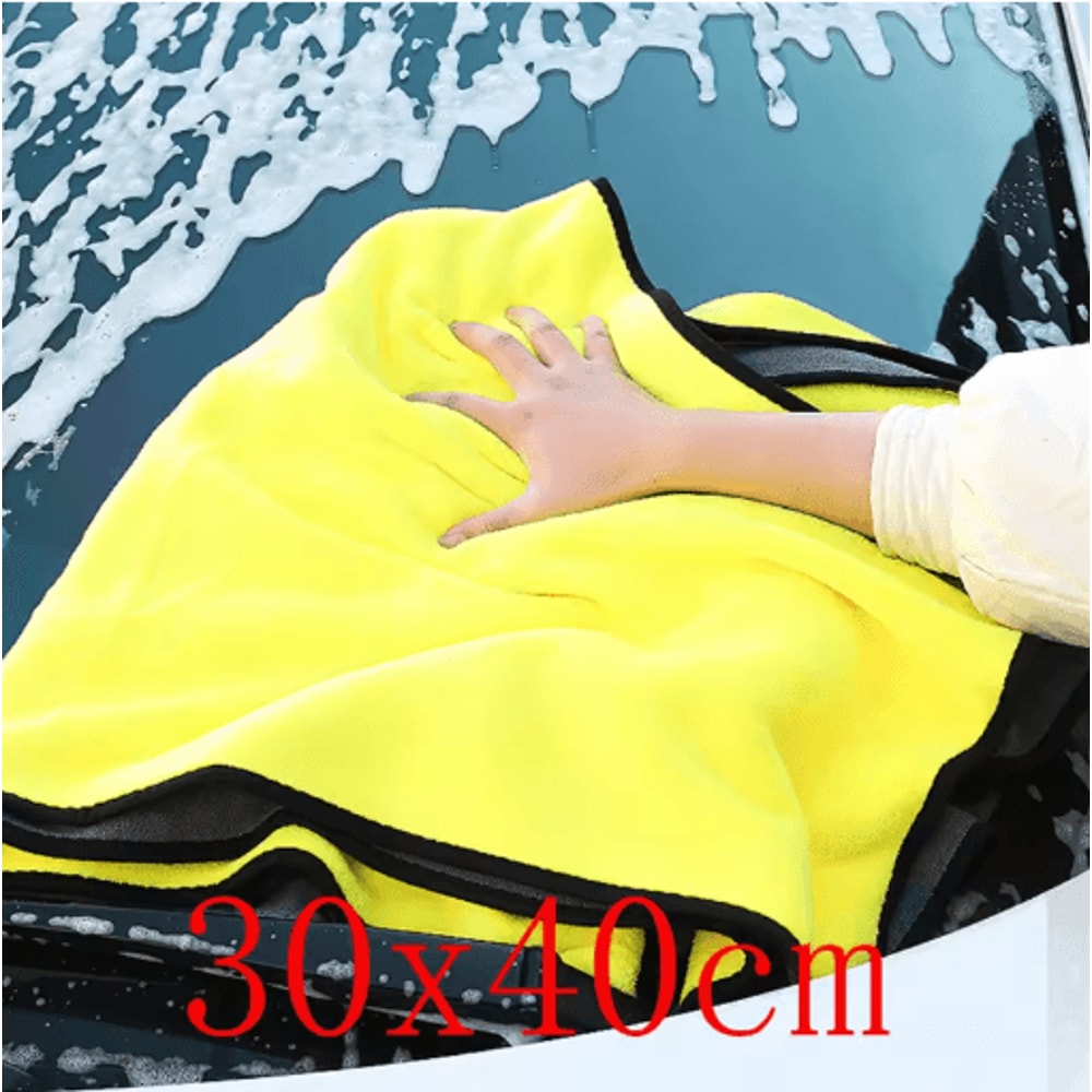 Large Microfiber Car Wash Towel Super Absorbent Cleaning Drying Cloth 8