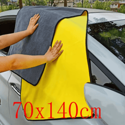 large microfiber car wash towel – super absorbent cleaning & drying cloth