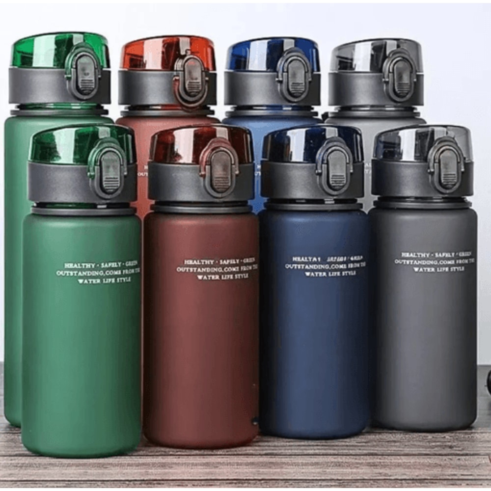 LeakFree Sports Water Bottle For Travel Hiking 400ml 560ml 0