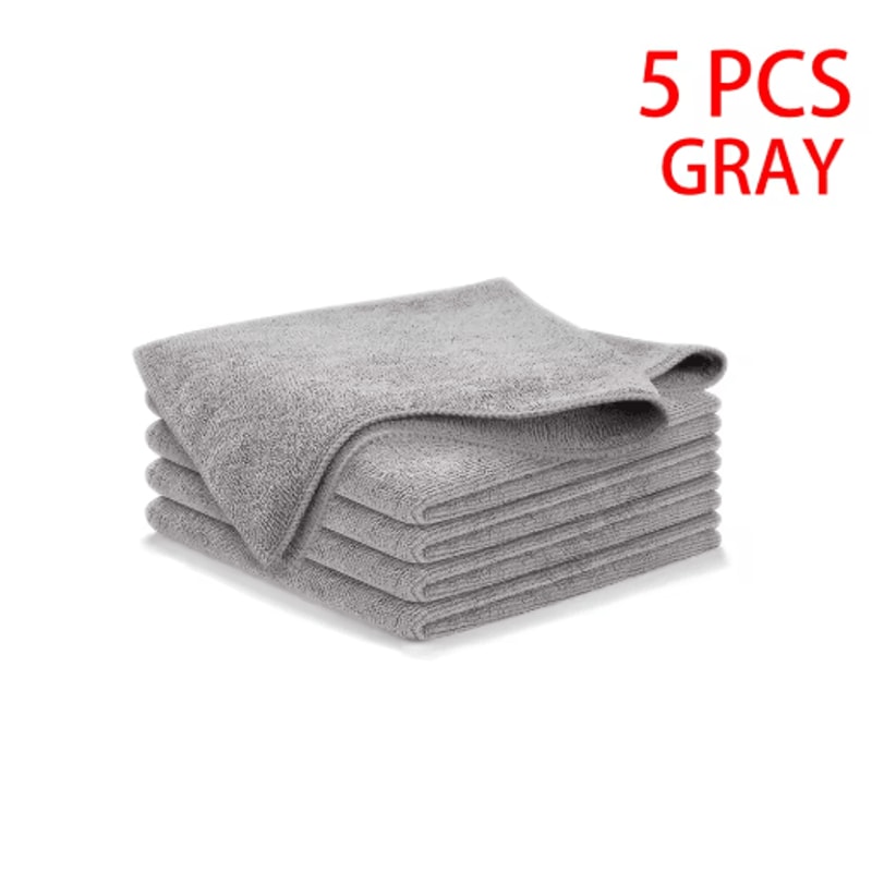 UltraFine Fiber Kitchen Towel Set Absorbent Soft StainRemoving Cloths 51020 Pcs 4