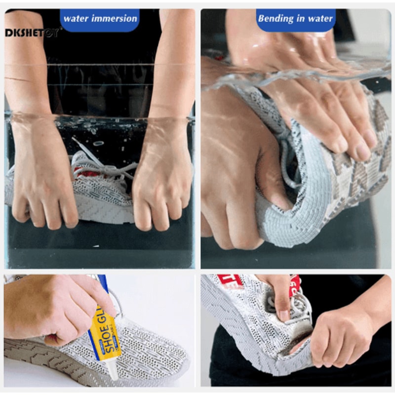 60ml Super Strong Waterproof Shoe Repair Glue Universal FastFix Adhesive 4