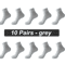 Mens Bamboo Fiber Socks 10 Pair Breathable Antibacterial Casual And Business Set EU 38 46 15