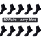 Mens Bamboo Fiber Socks 10 Pair Breathable Antibacterial Casual And Business Set EU 38 46 7