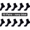 Mens Bamboo Fiber Socks 10 Pair Breathable Antibacterial Casual And Business Set EU 38 46 7