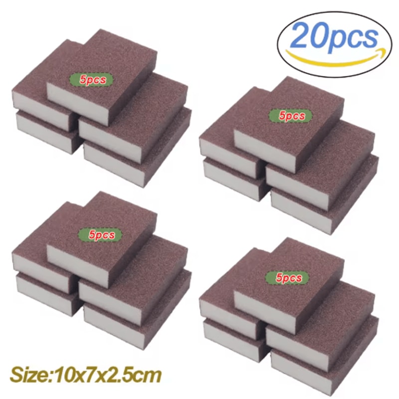 Magic Carborundum Sponge Eraser Rust And Scale Removing Cleaning Pads 1 To 8 Pcs 5