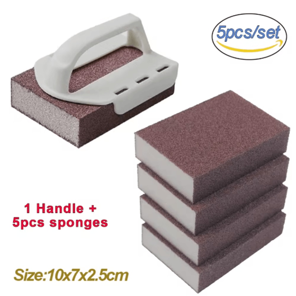 Magic Carborundum Sponge Eraser Rust And Scale Removing Cleaning Pads 1 To 8 Pcs 11