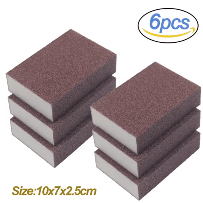 Magic Carborundum Sponge Eraser Rust And Scale Removing Cleaning Pads 1 To 8 Pcs 13